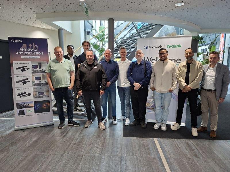 Yealink training bij Midwich